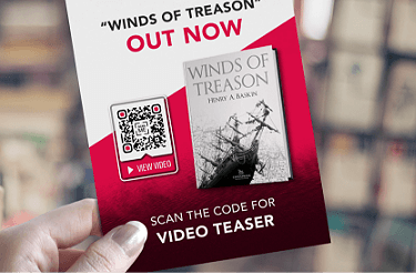 QR Code idea on a flyer to promote a video trailer
